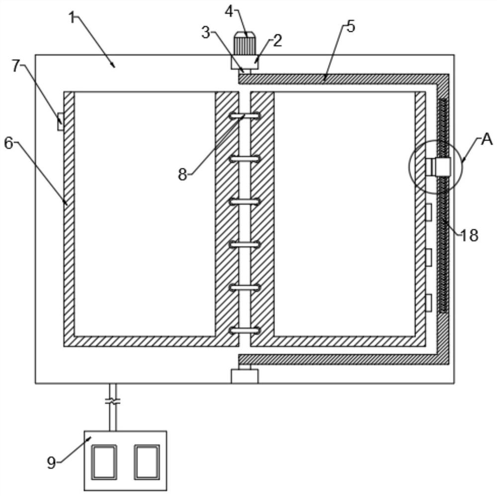 Music score page turning device