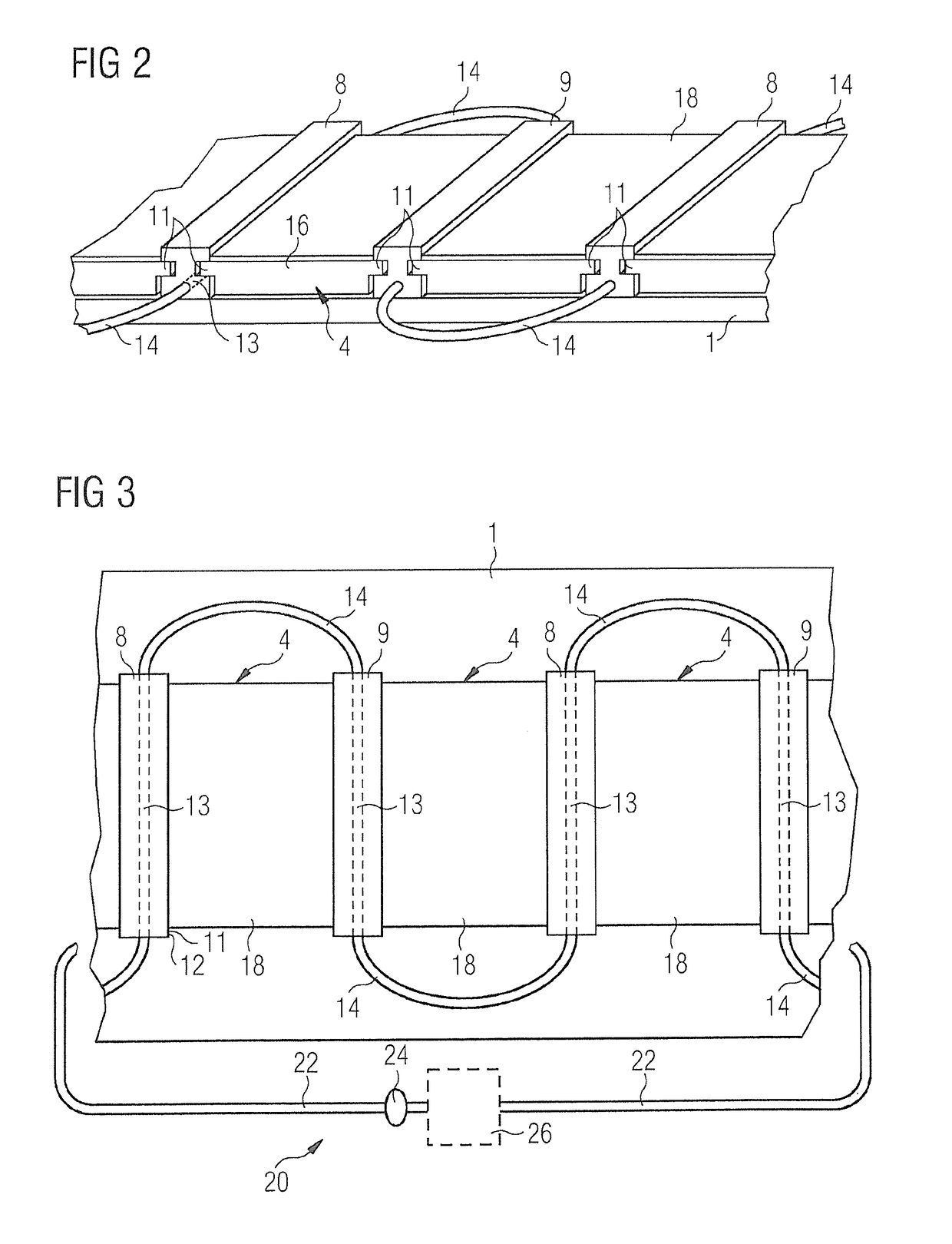 Combined shim and bore cooling assembly