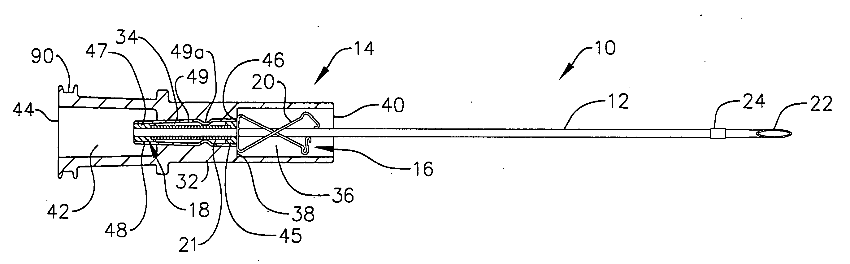 Spring launched needle safety clip