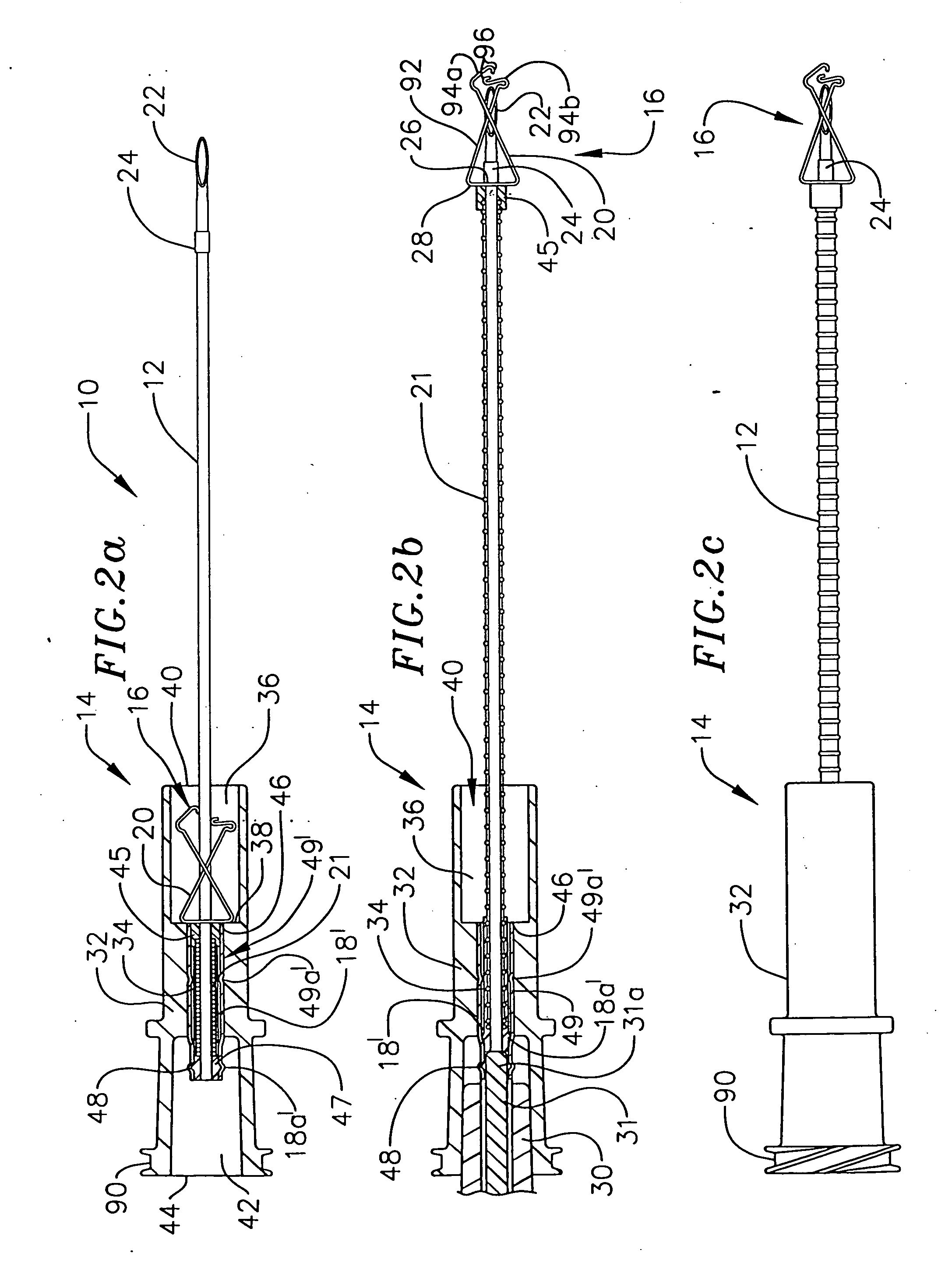 Spring launched needle safety clip