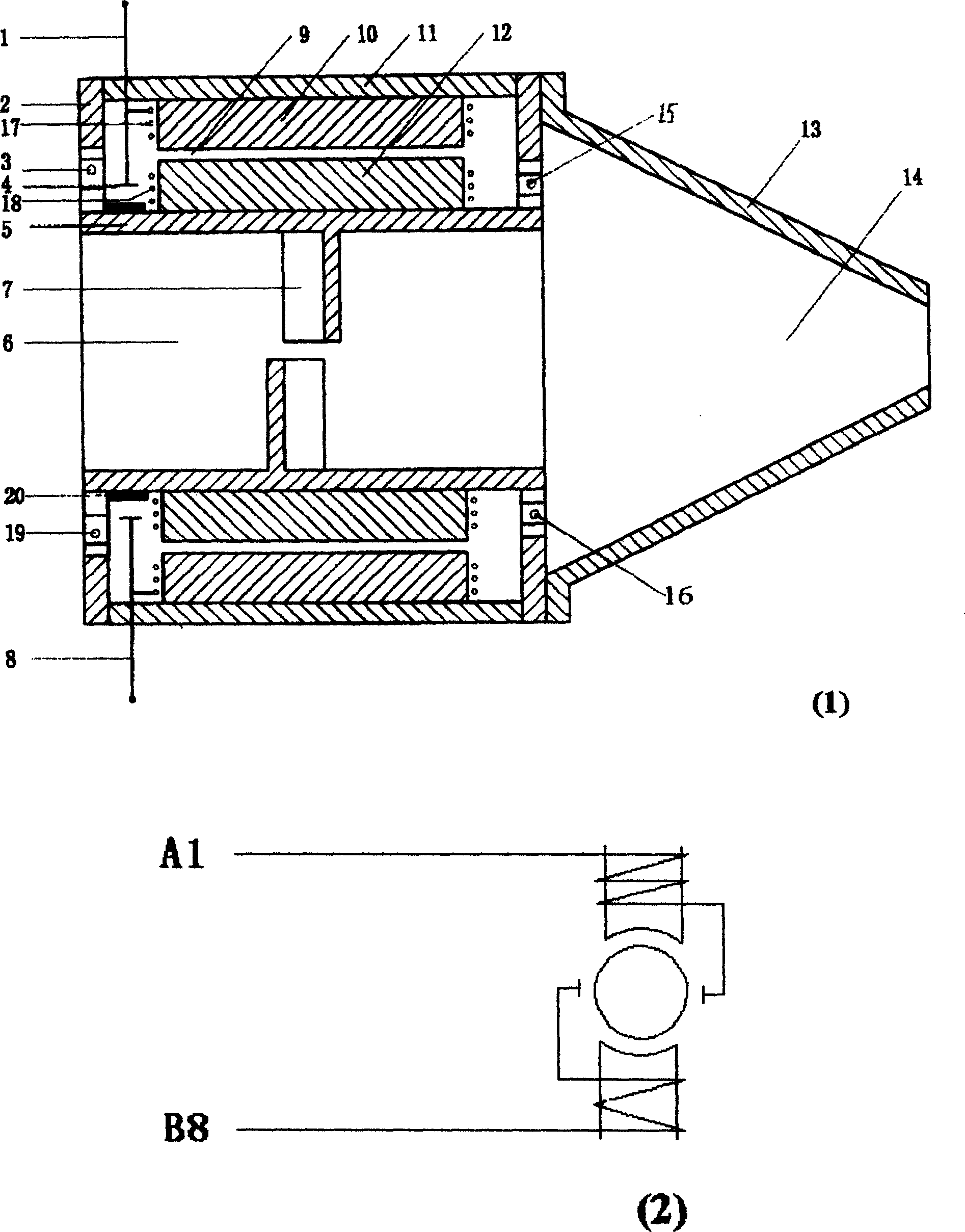 Sea-land-air carrier using sodium battery as energy and air-core motor as power