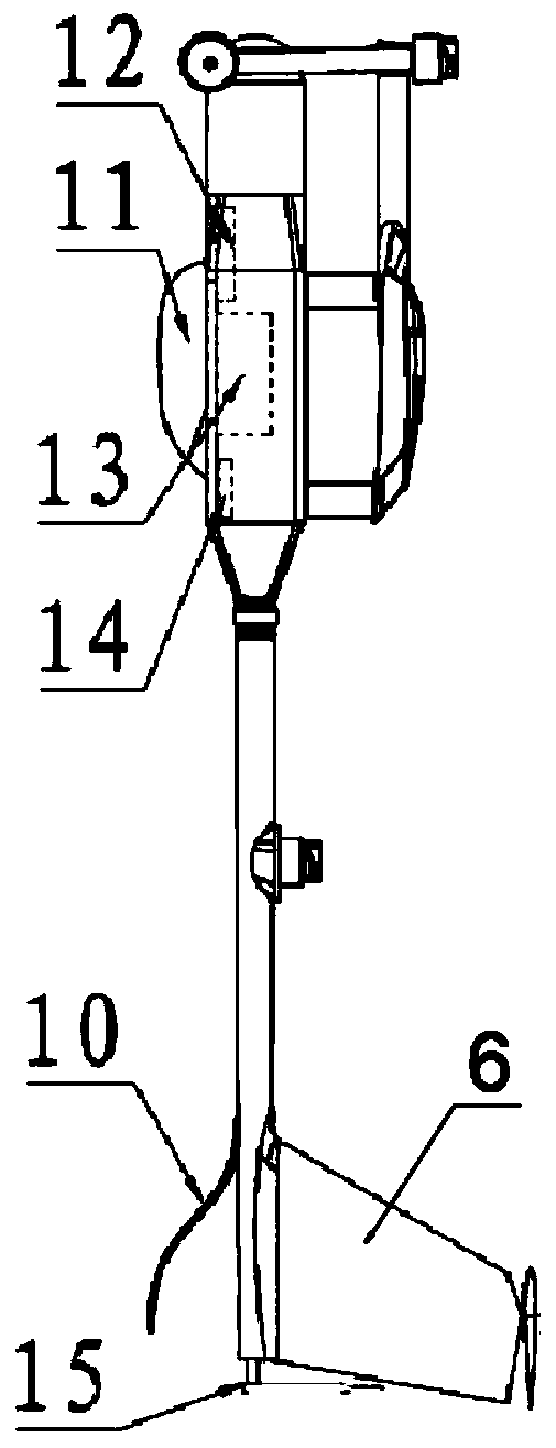 Three-rotor-wing unmanned aerial vehicle capable of vertically taking off, landing and tilting