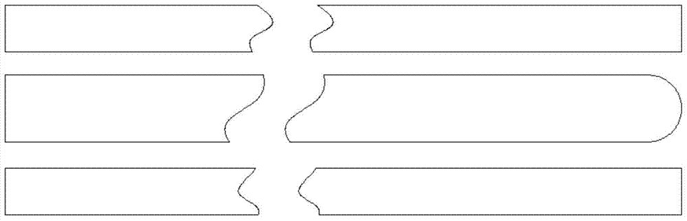 A deep hole shaft pin sensor patching device and patching method