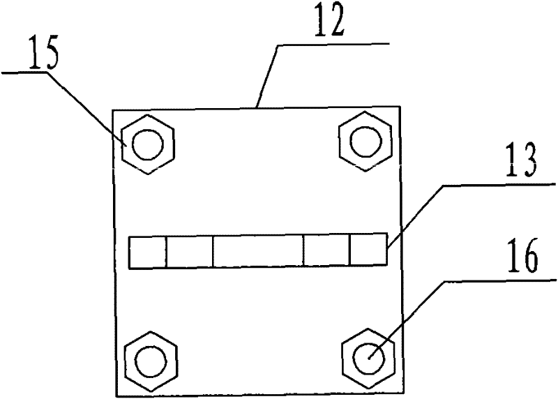 Special fixture for hoisting rectangular section steel column and hoisting method by using same