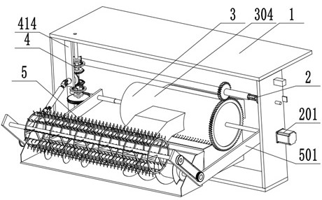 Novel intelligent harvesting device for agricultural machine