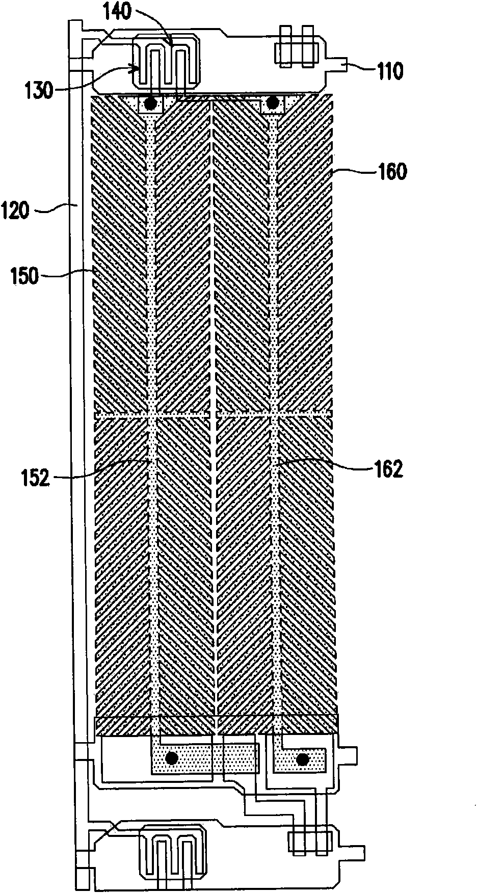 Pixel array substrate, liquid crystal display device and driving method thereof