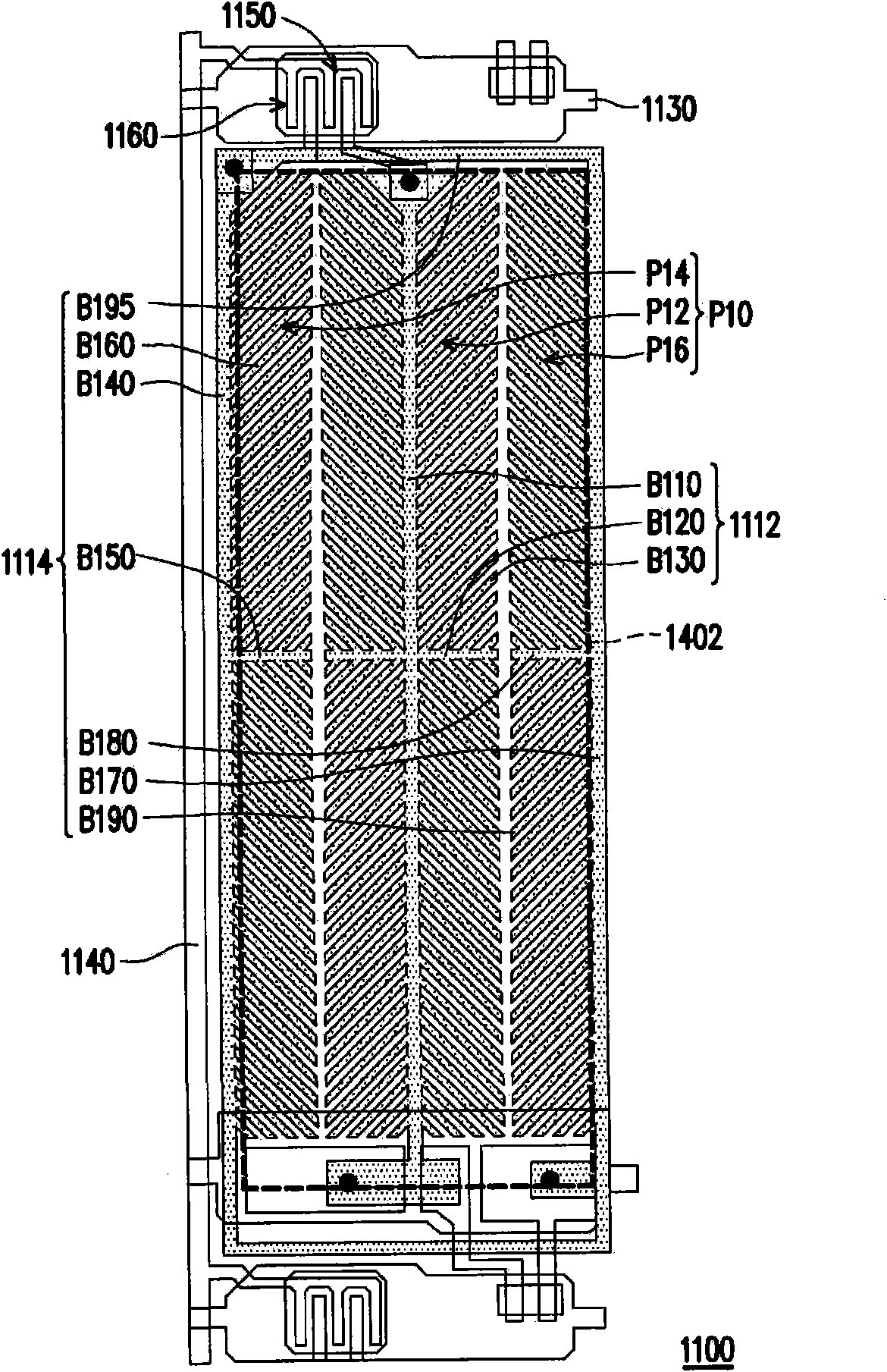 Pixel array substrate, liquid crystal display device and driving method thereof