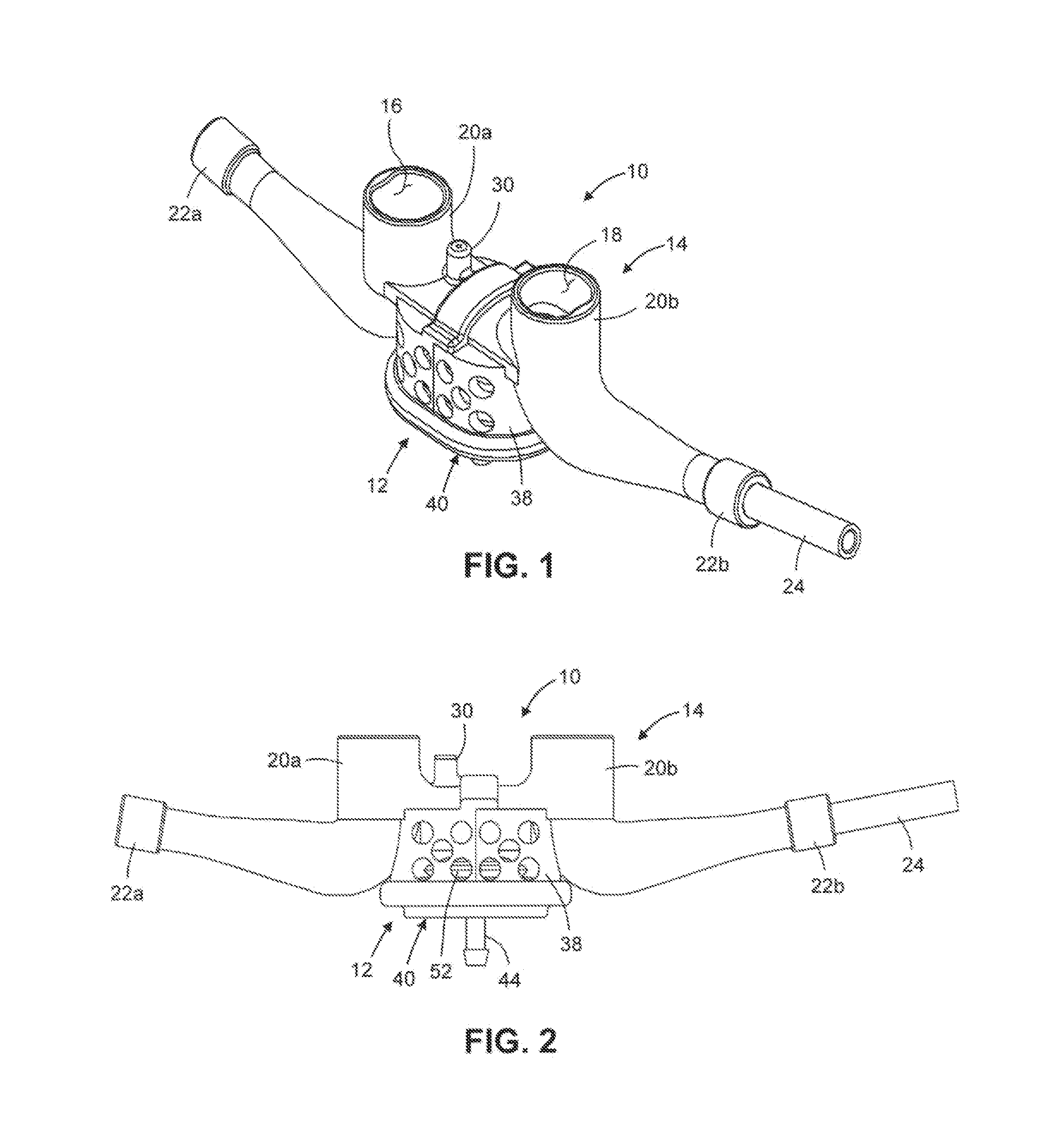 Ventilation mask with integrated piloted exhalation valve and method of ventilating a patient using the same