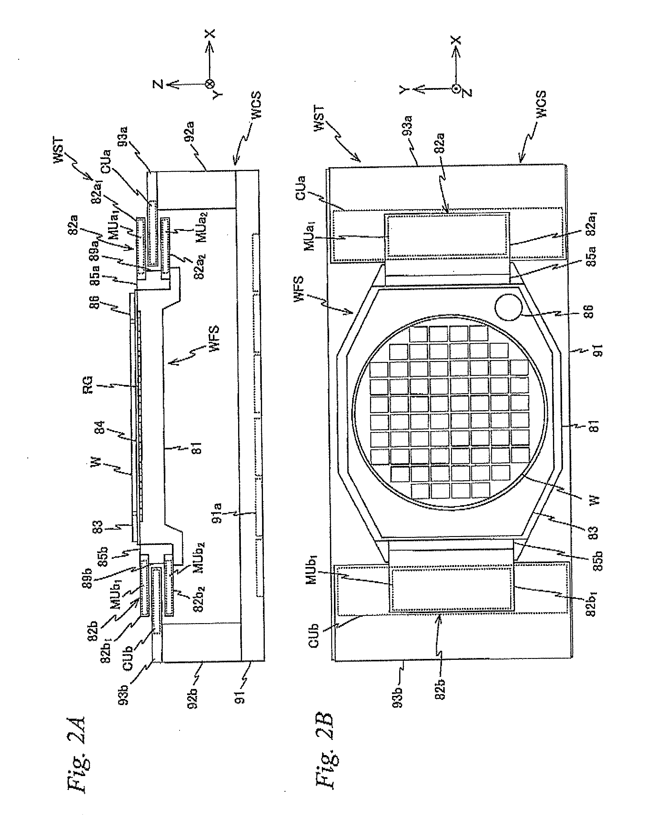 Movable body apparatus, exposure apparatus, exposure method, and device manufacturing method