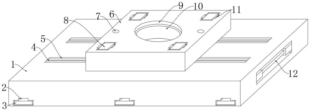 Positioning mechanism for precise gear hobbing machine and using method thereof