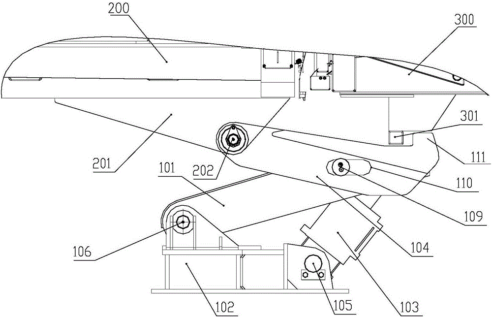 Garbage compressor and butt joint locking device for garbage can