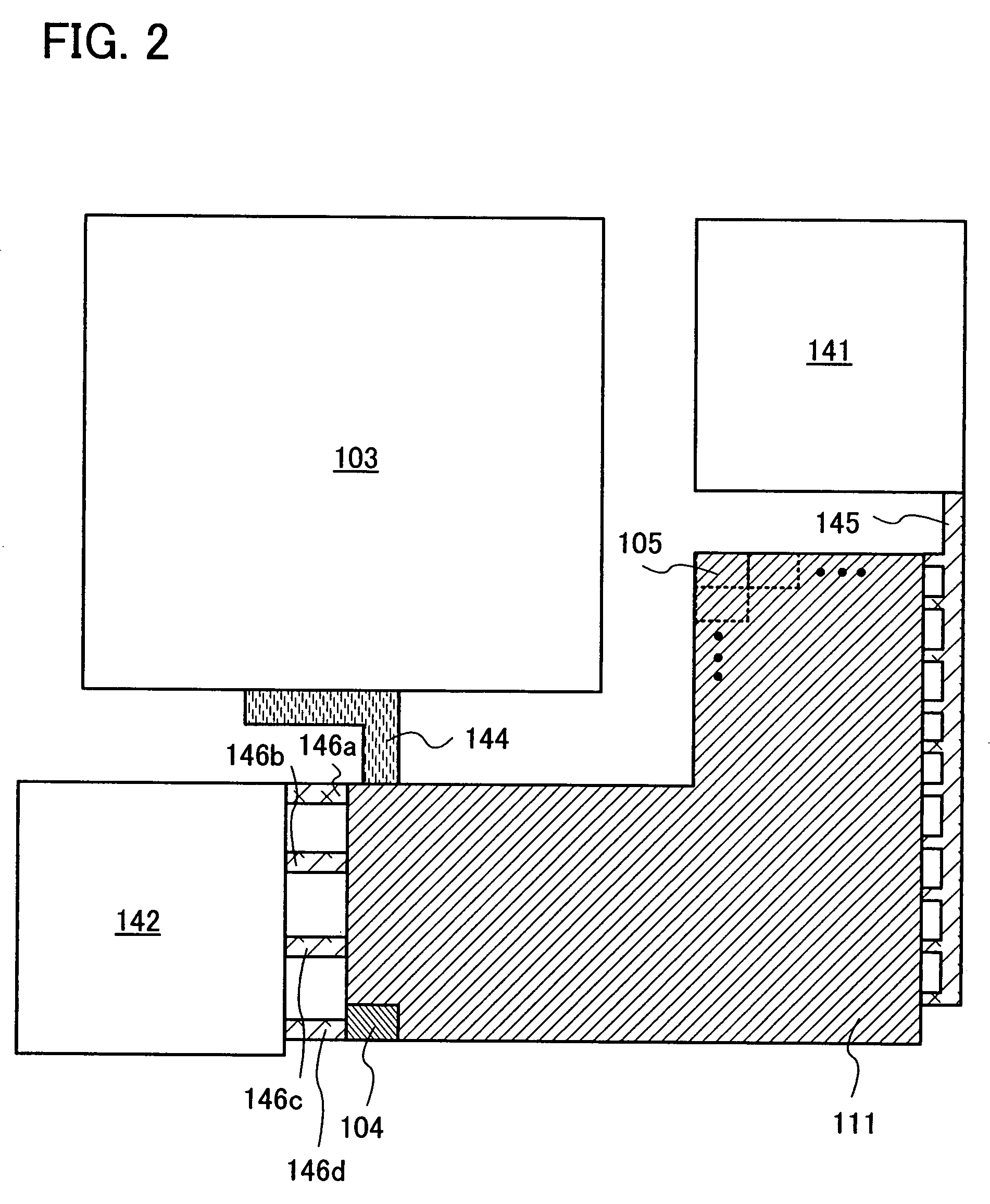 Semiconductor device comprising photoelectric conversion element and high-potential and low-potential electrodes