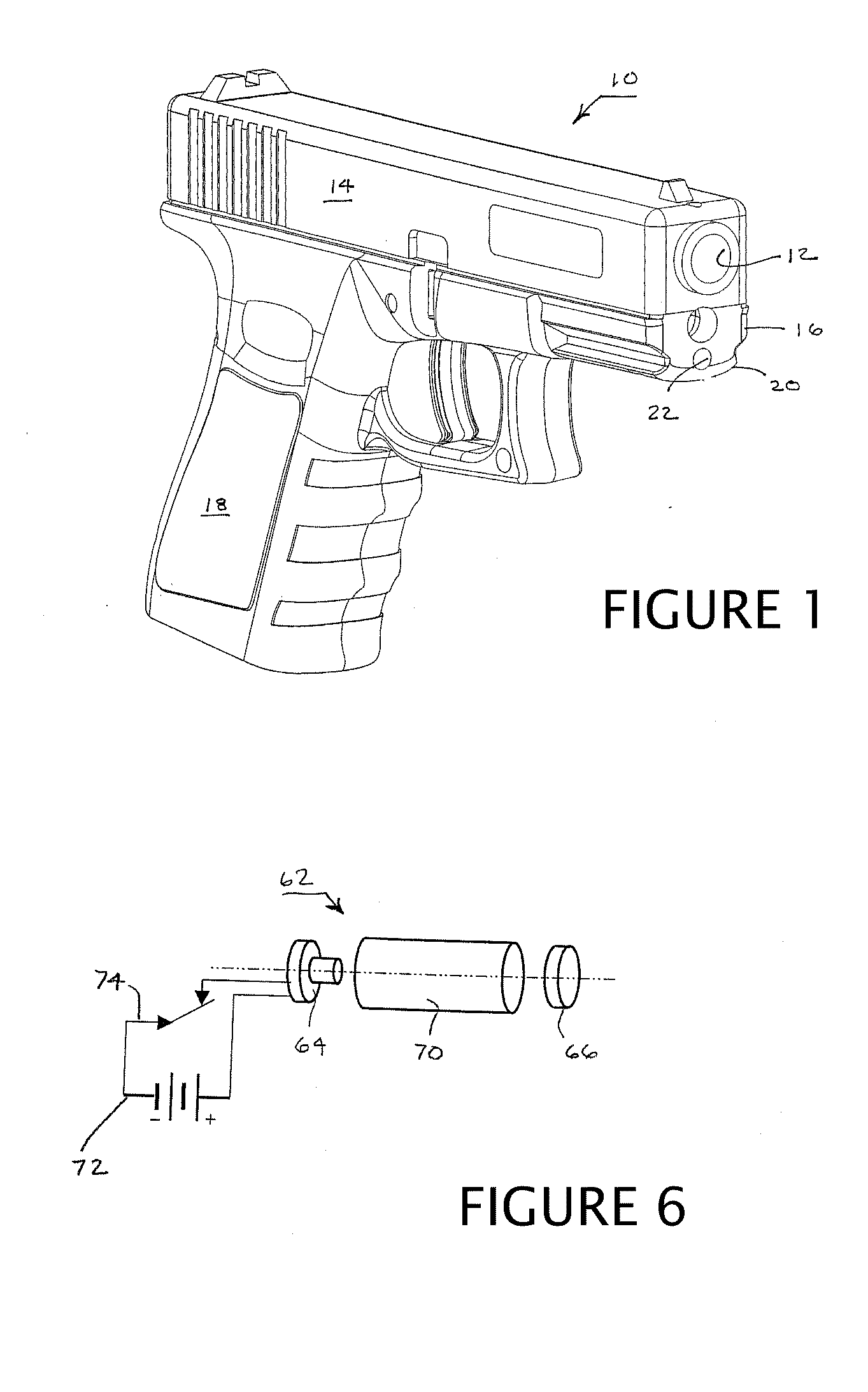 Firearm mount with embedded sight