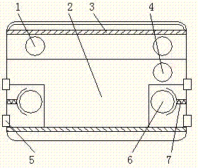 A cylinder connection seat