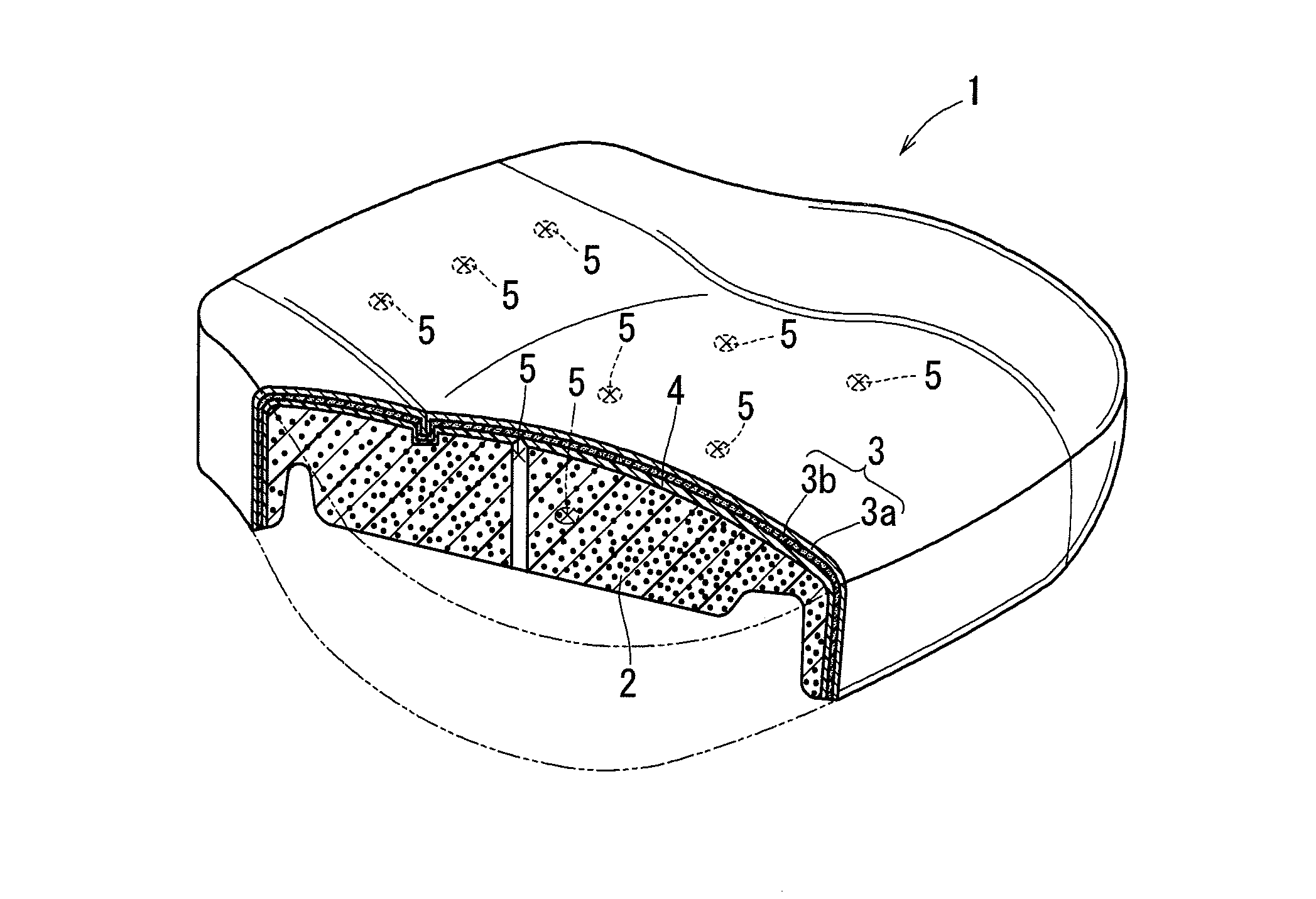 Breathable cushion and method of manufacturing the same