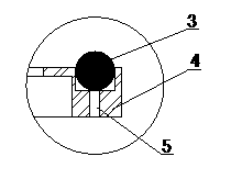 Outer barrel of centrifugal drying machine with sealing flange