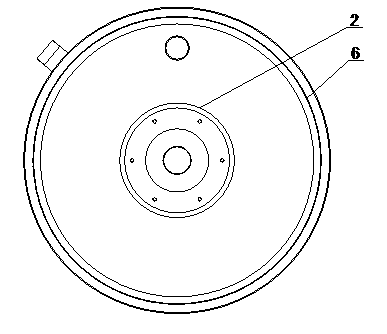 Outer barrel of centrifugal drying machine with sealing flange