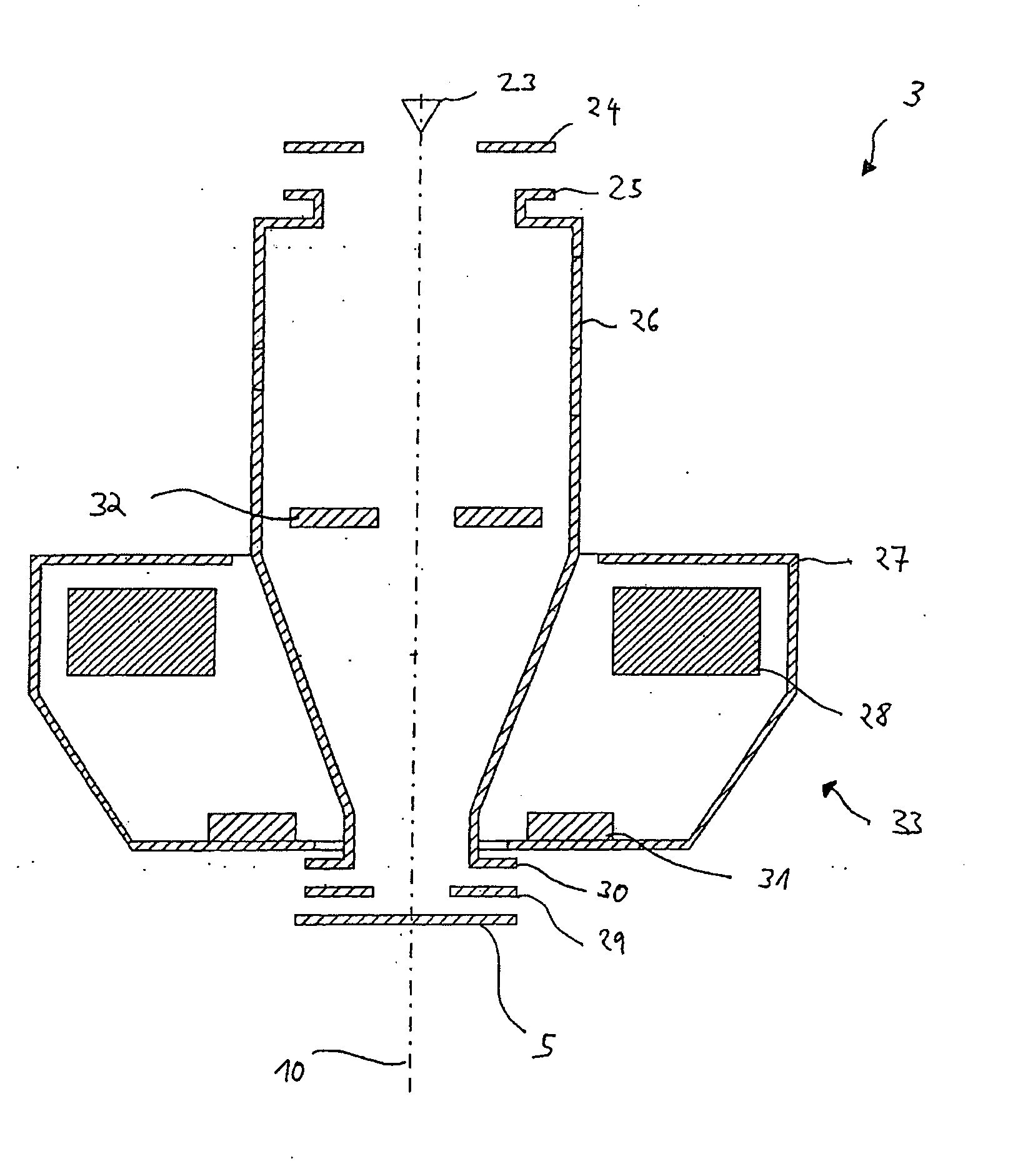 Particle beam device and method for use in a particle beam device