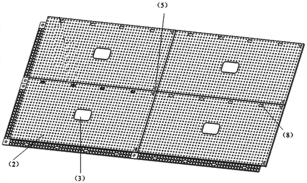 A high-strength composite backing system