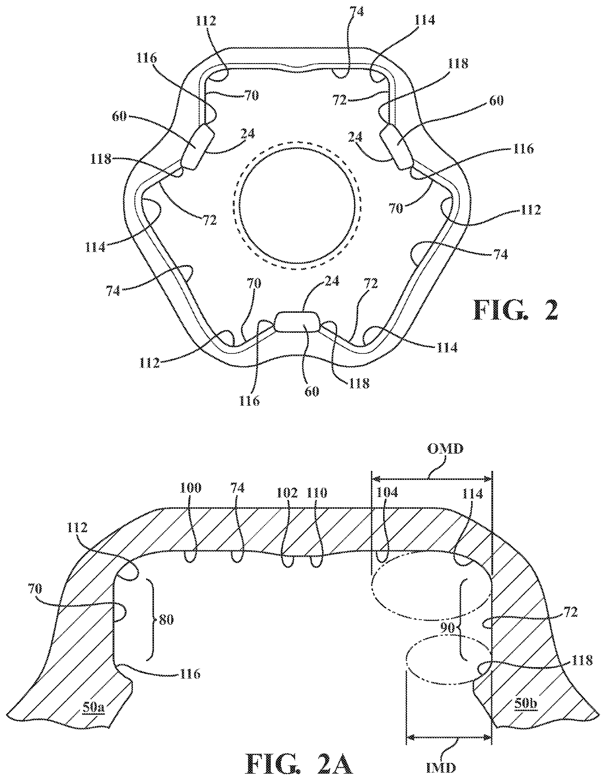 Premium tripot housing with hybrid-elliptical tracks