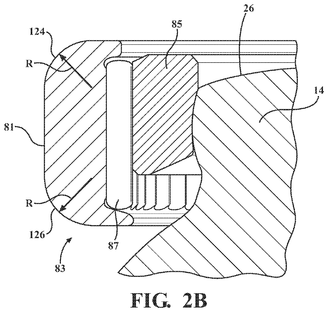 Premium tripot housing with hybrid-elliptical tracks