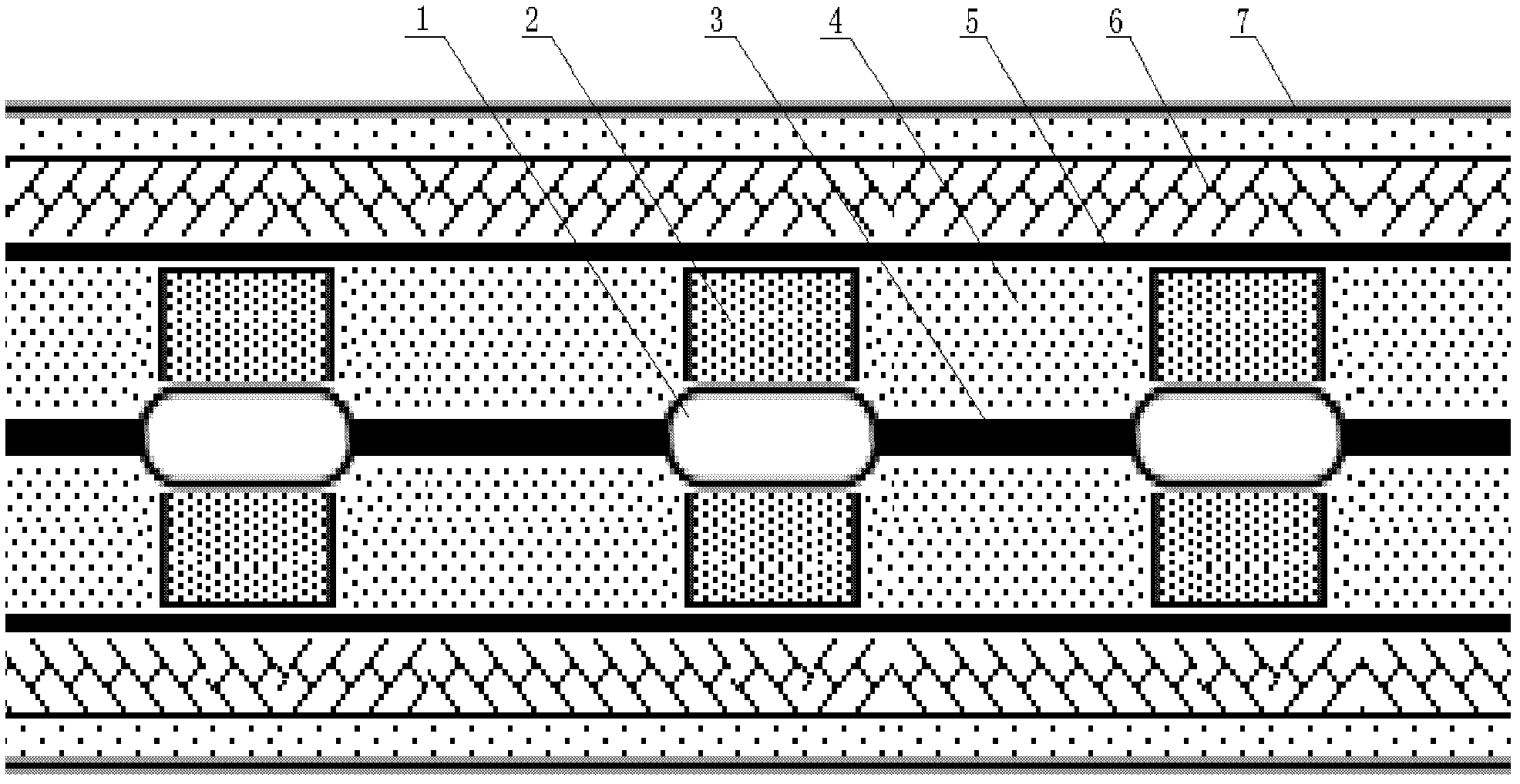 Method and device for embedding optical fiber sensor in intelligent grid power cable