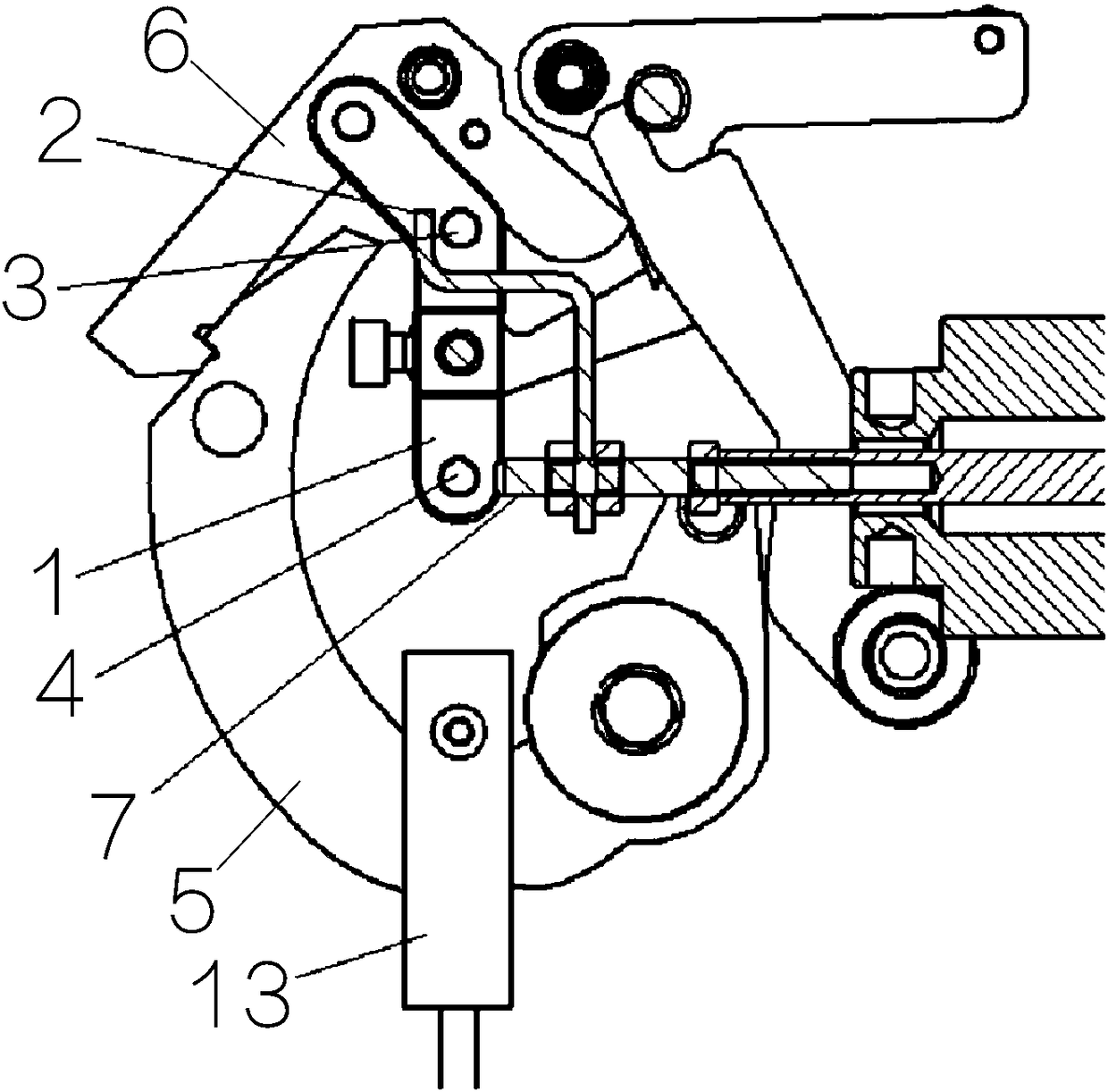 Equipped with a gas pressure regulating system that detects the stable transmission of air pressure