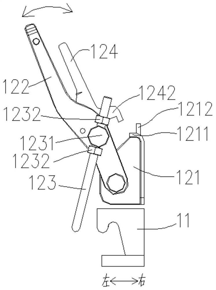 Quick locking device, quick-release radar assembly and radar vehicle