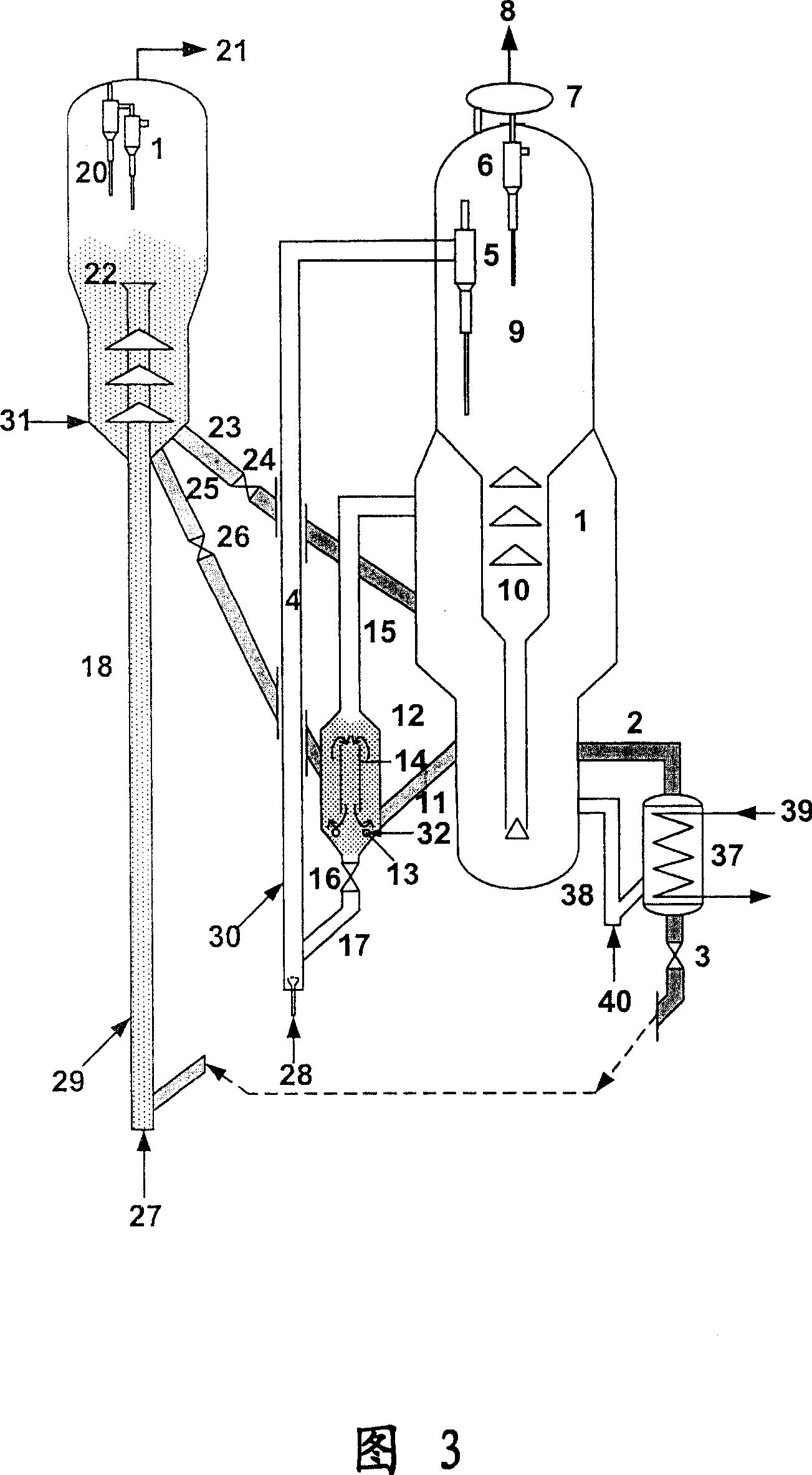 Heavyoil catalytic cracking and gasoline modifying mutual control method and apparatus
