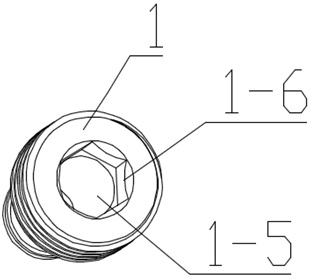 Thread assembly used for setting lag screw state in intramedullary nail system and intramedullary nail system comprising thread assembly