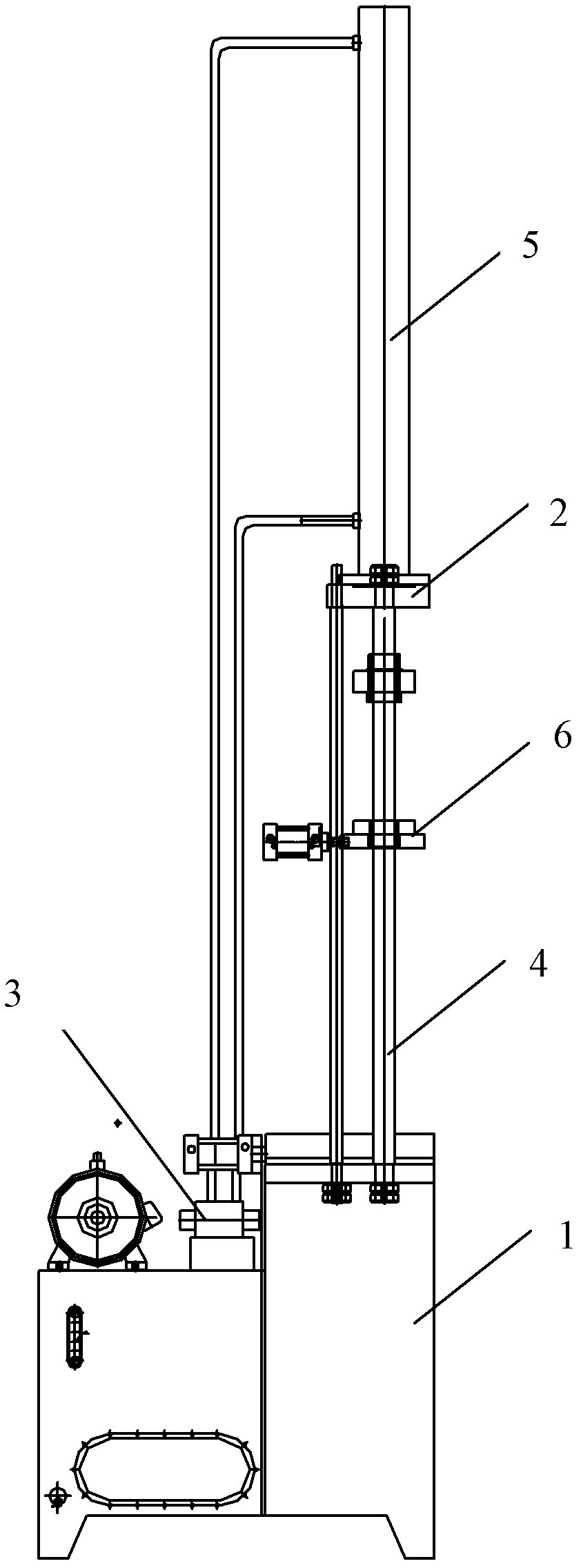 Diameter reducing machine for small-sized pipe