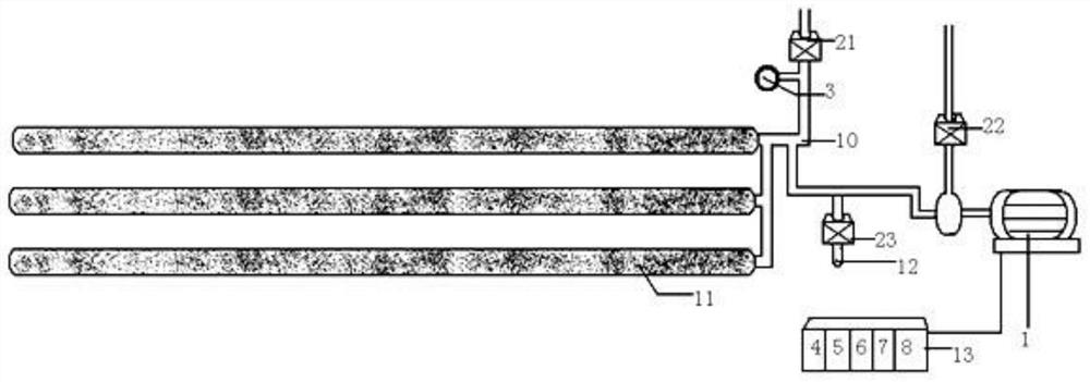 Monitoring device for water conservancy micro-infiltration pipe irrigation