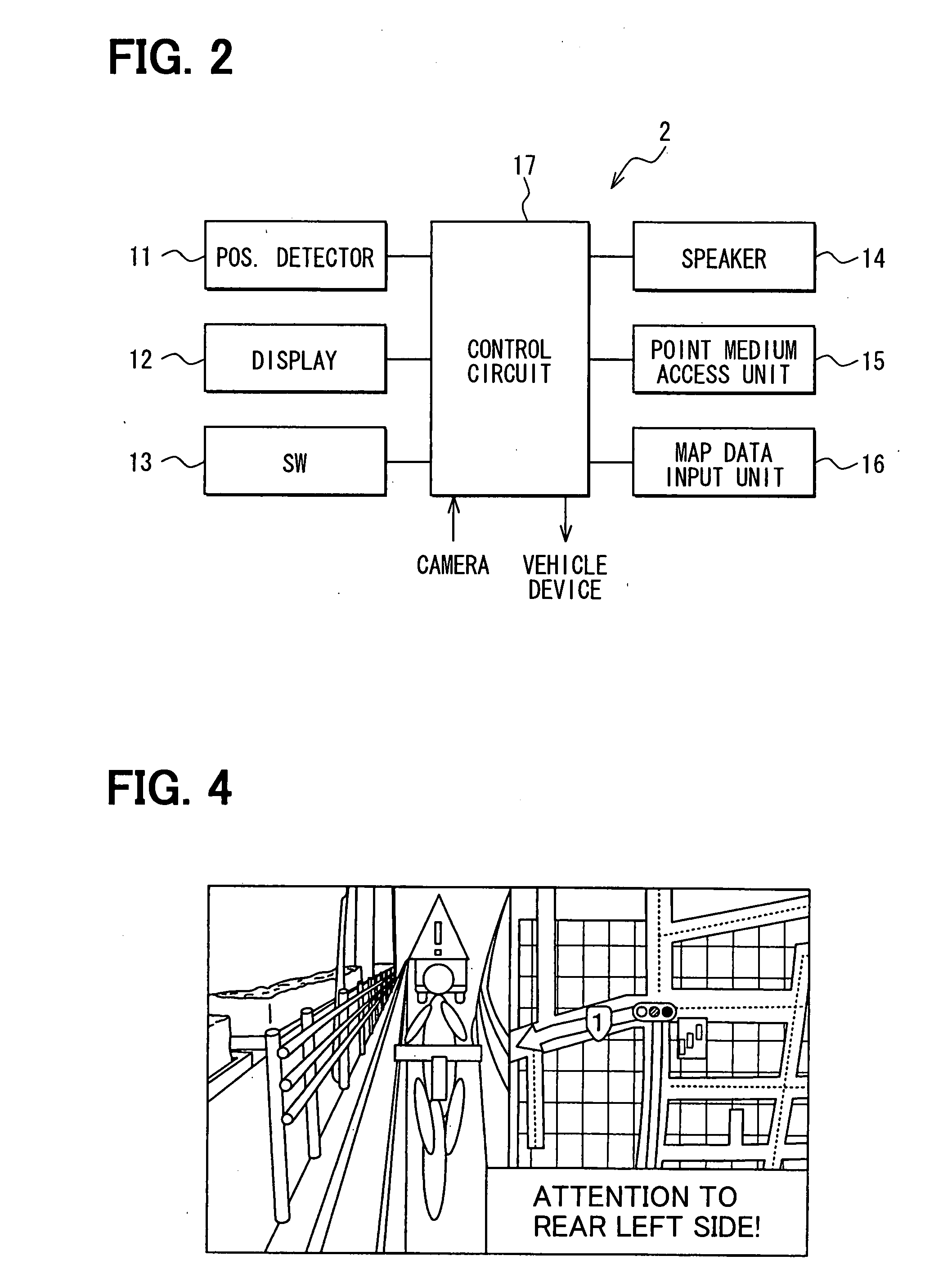 Driving operation feedback apparatus and program for same