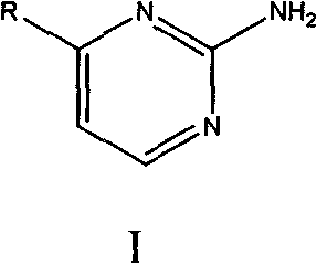 4-substituent-2-amido pyrimidine compound and preparation method thereof