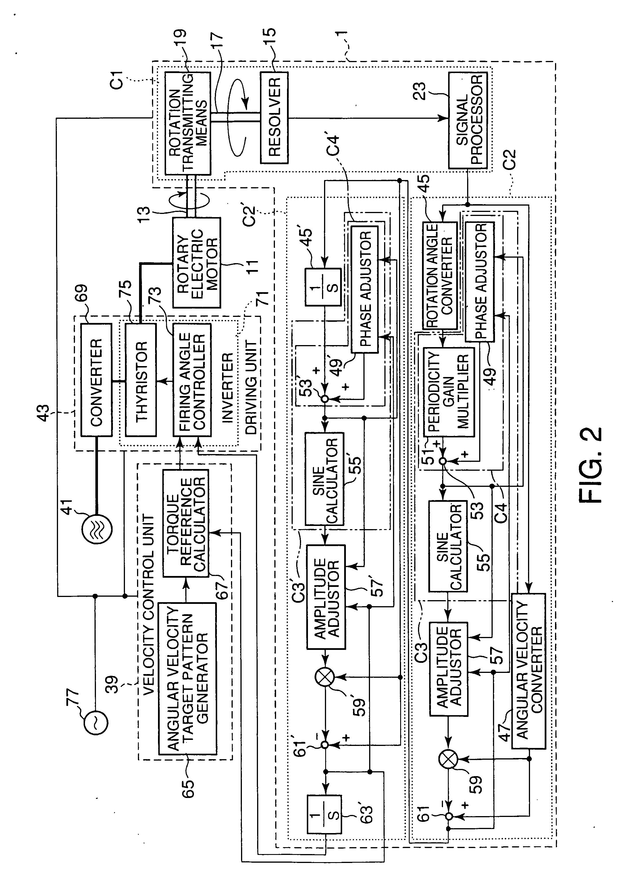 Rotation detection device