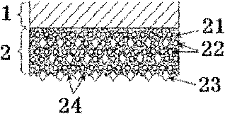 Ceramic hollow sphere composite binder cubic boron nitride grinding wheel working layer and manufacturing method thereof