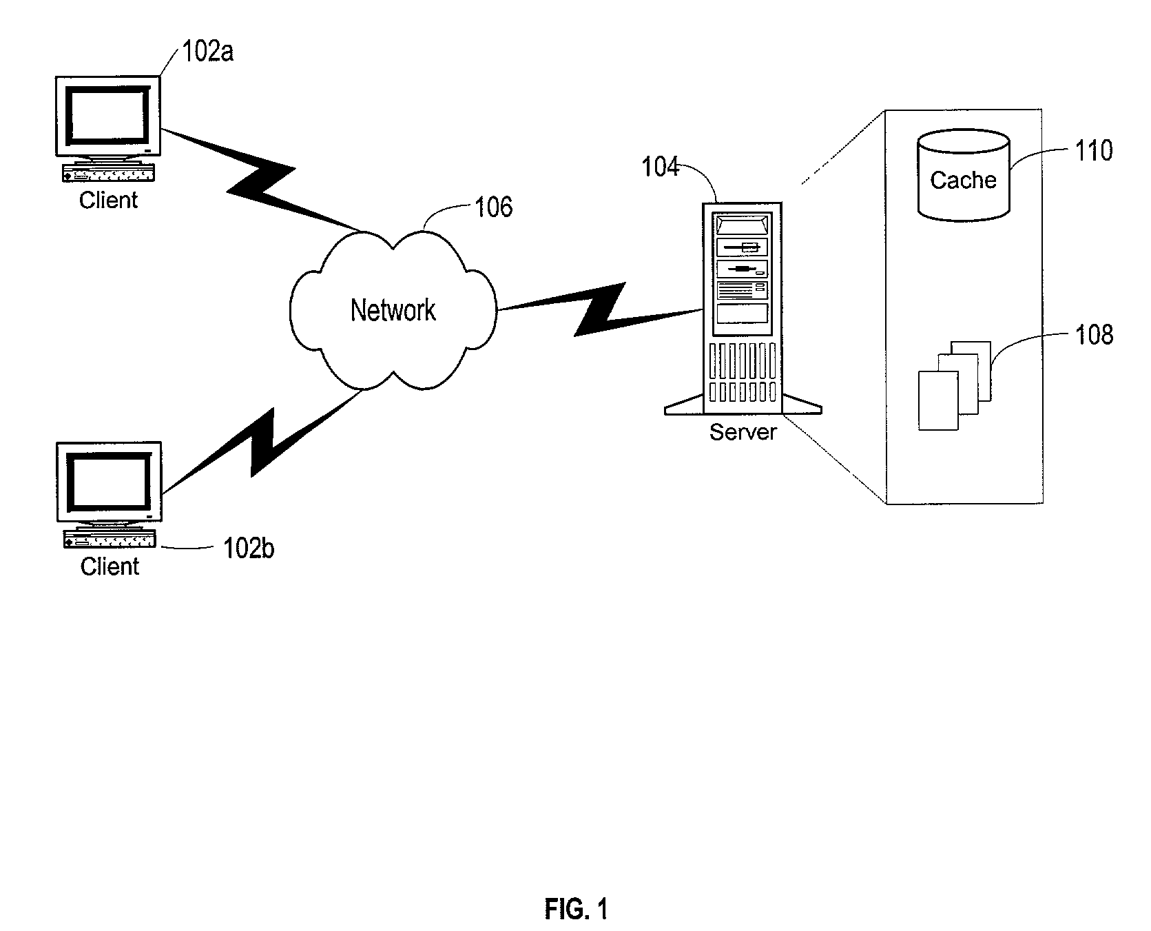 Hierarchical tile-based data structure for efficient client-server publishing of data over network connections