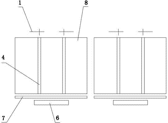 Power battery pack dissipation device for hybrid electric vehicle