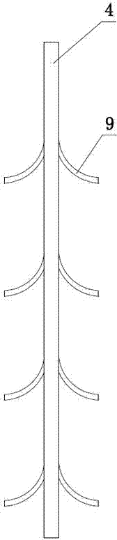 Power battery pack dissipation device for hybrid electric vehicle