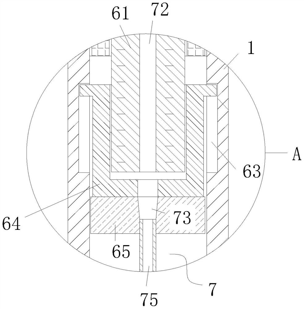 Hemostatic stent for heart great vessel surgery