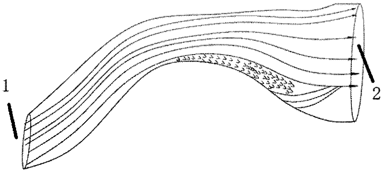 Air inlet passage structure and manufacturing method thereof