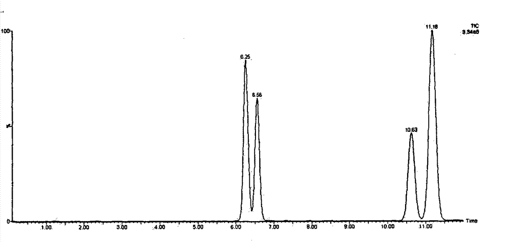 Method for simultaneously detecting two glucocorticoid isomerides in animal-derived food