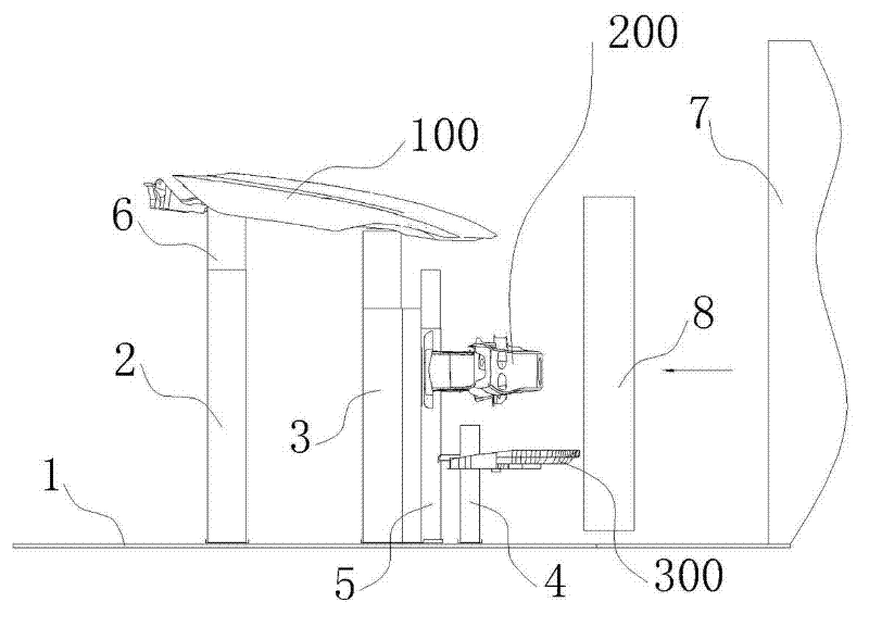 Collision test device for protecting legs of pedestrian and use method thereof