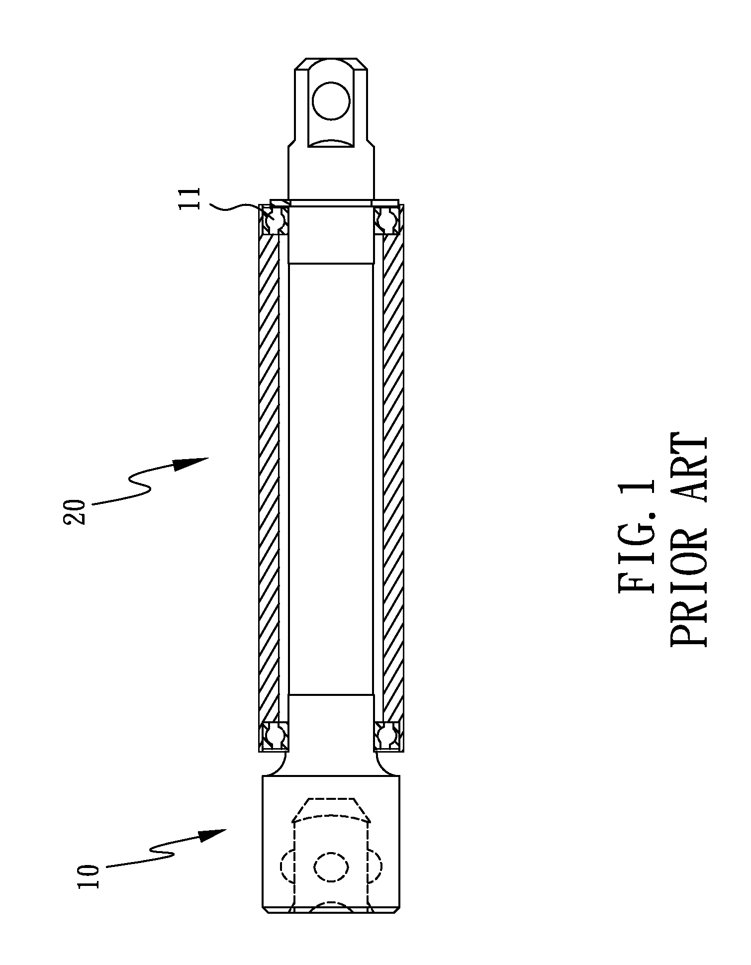 Connecting rod with a handle