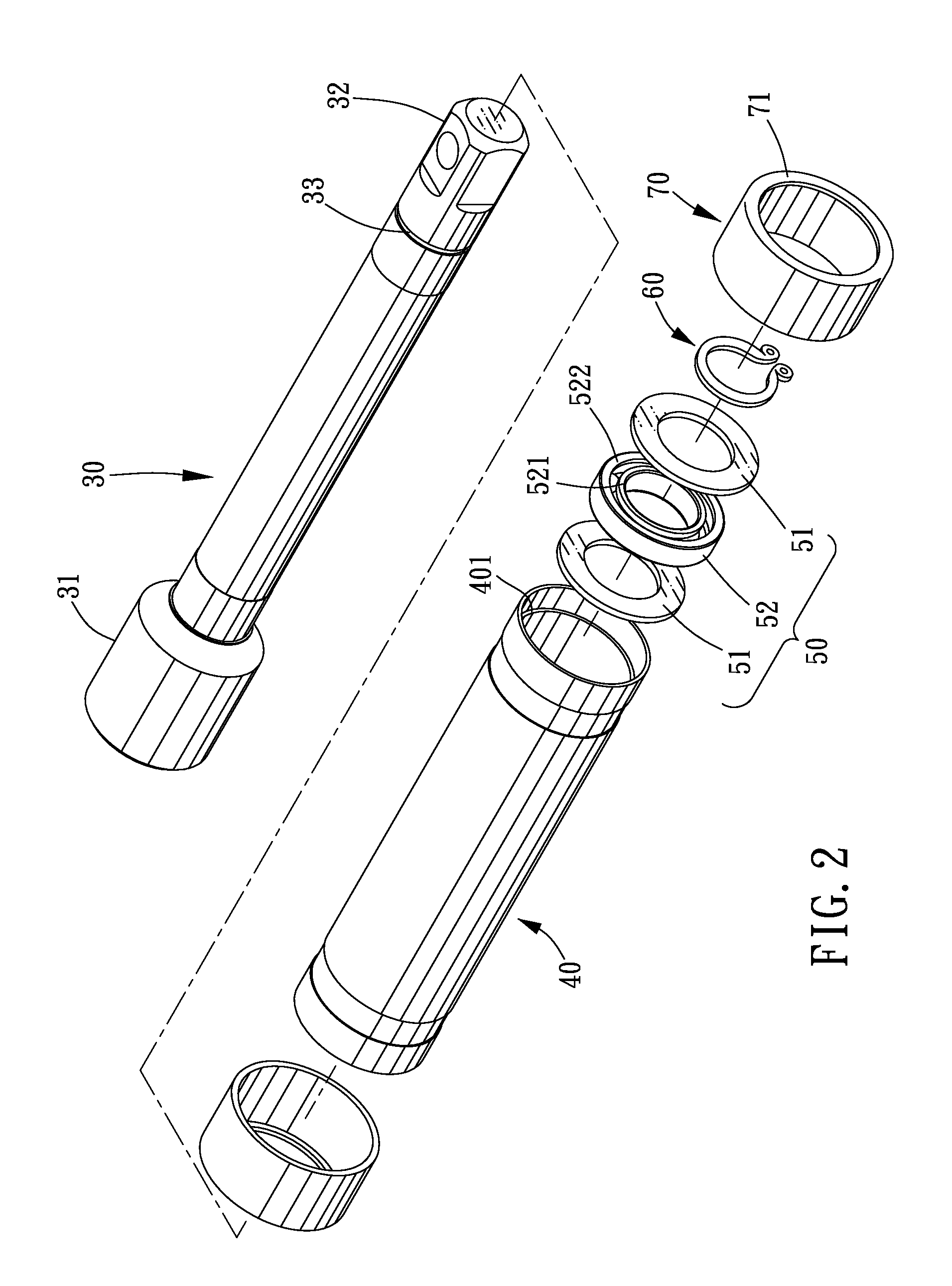 Connecting rod with a handle