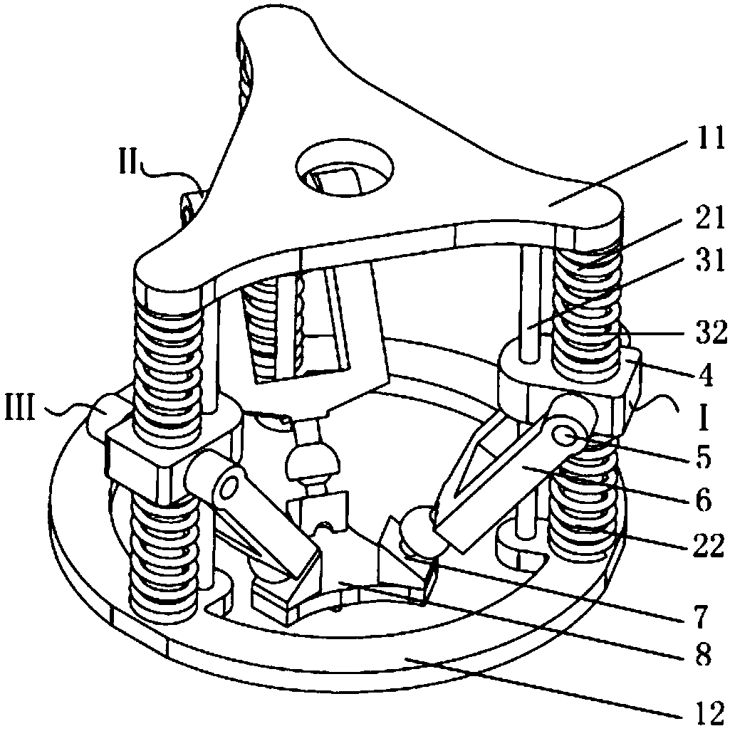 Parallel type flexible wrist mechanism