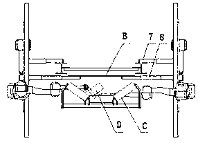 A belt conveyor idler roller replacement device