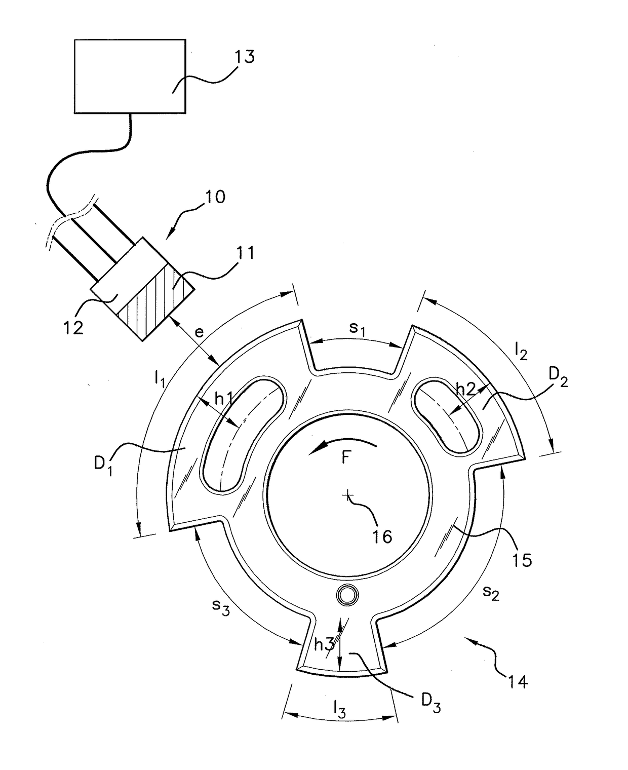 Method for automatic calibration of a camshaft sensor for a motor vehicle