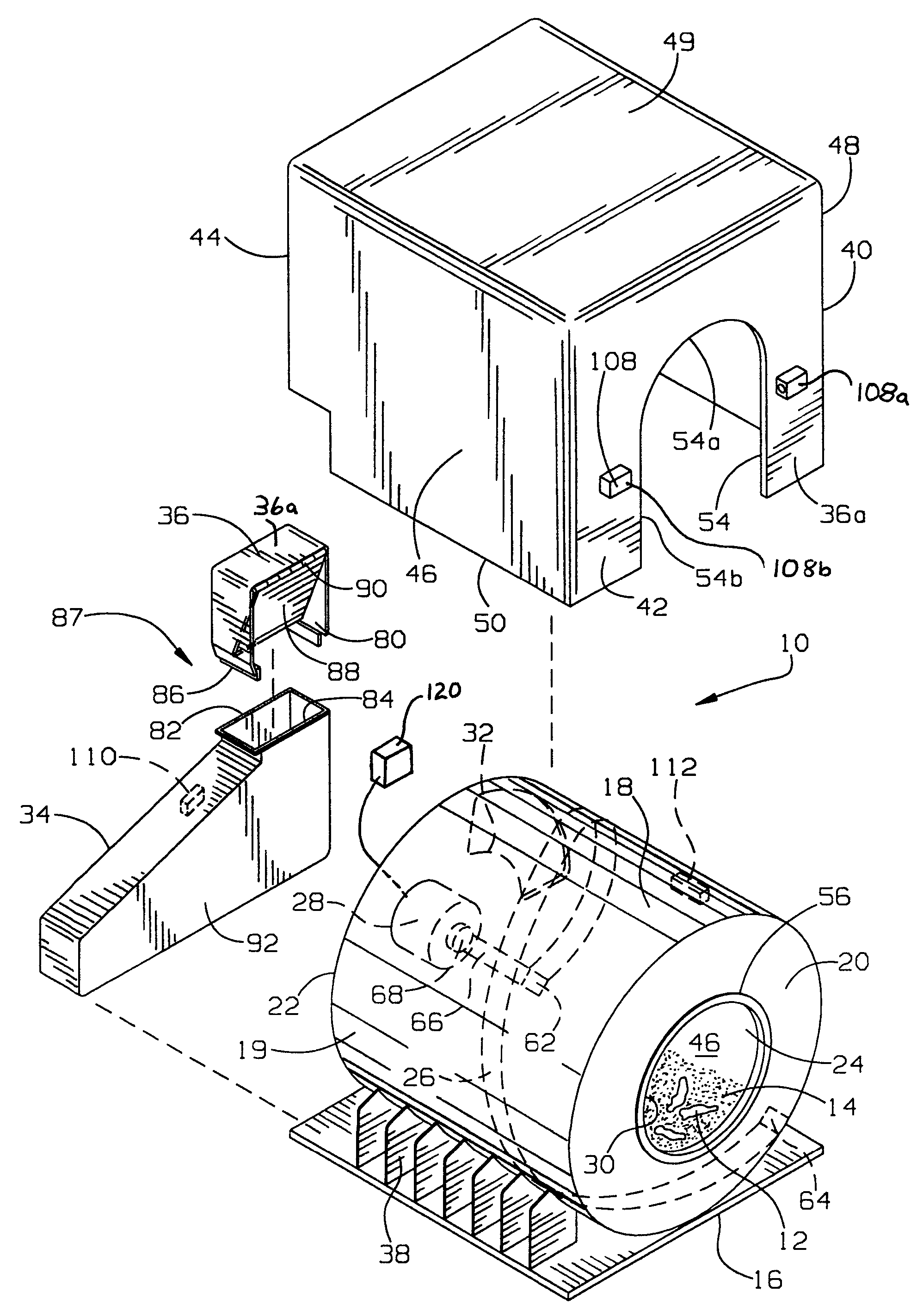 Apparatus and method to remove animal waste from litter