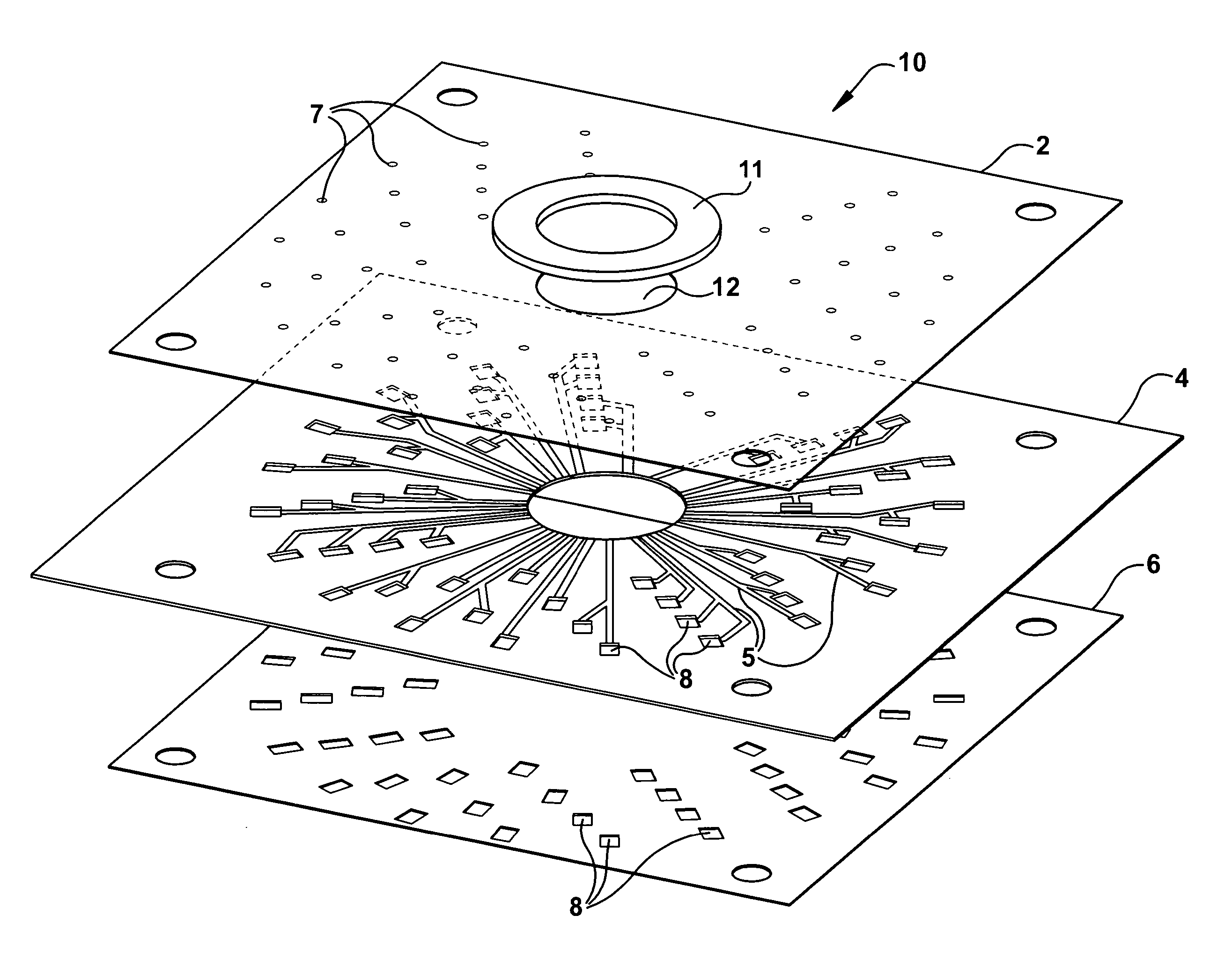 Methods and systems for delivery of fluidic samples to sensor arrays